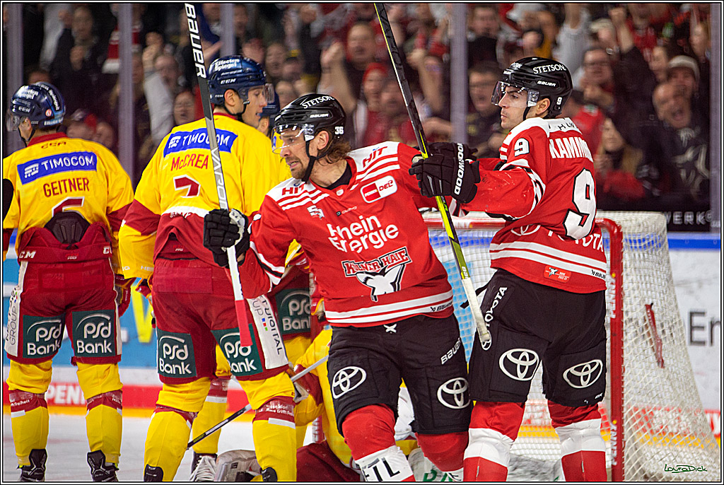 PENNY DEL; Koelner Haie- Duesseldorfer EG; Koeln, 02.01.2023